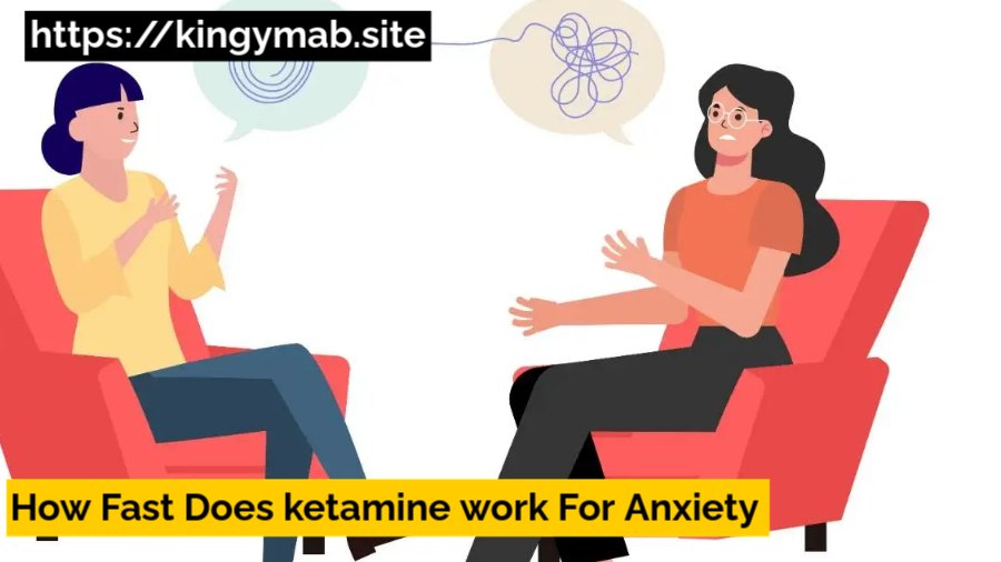 how fast does ketamine work for anxiety​